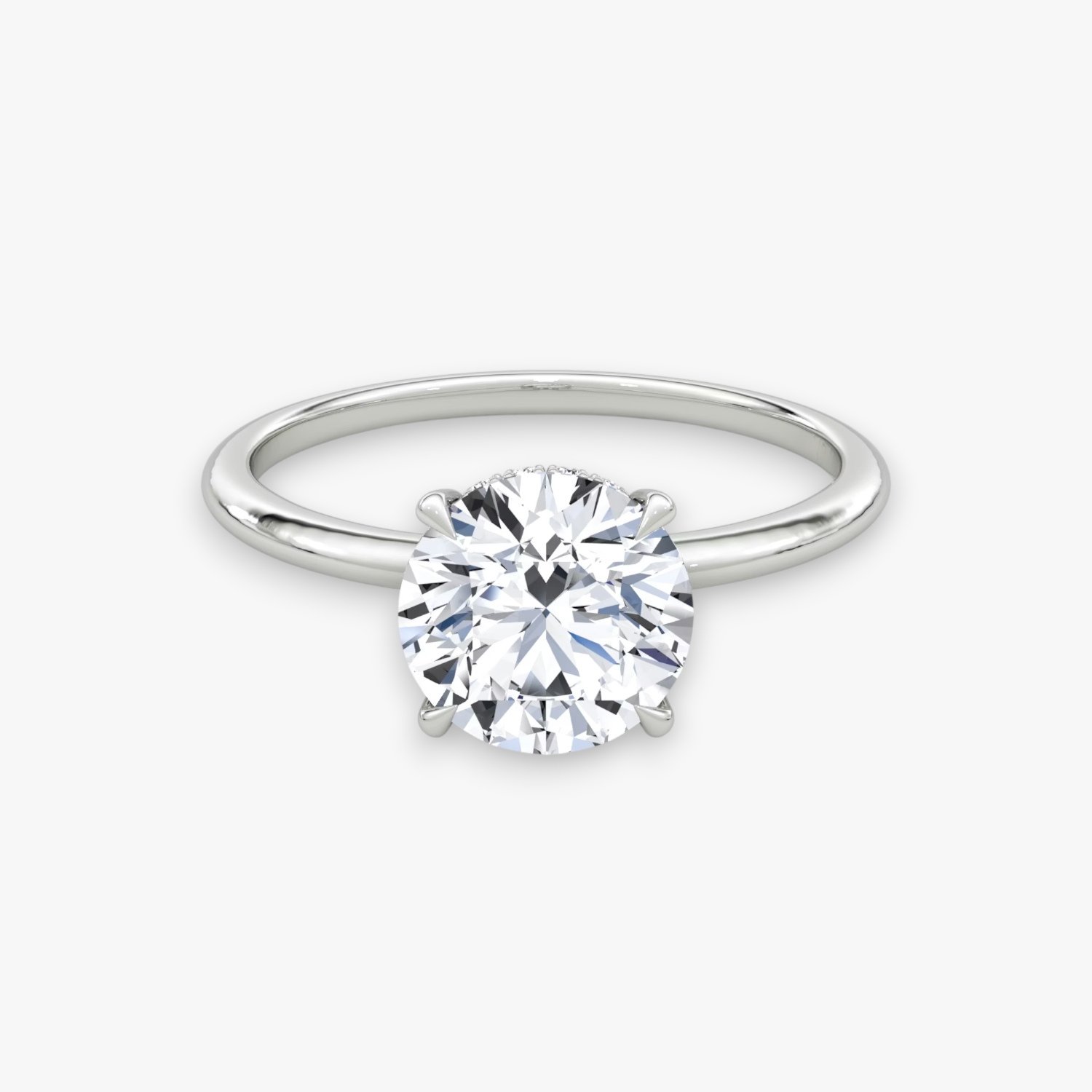 VALOR (Rund Platin ohne Pave LABGROWN)