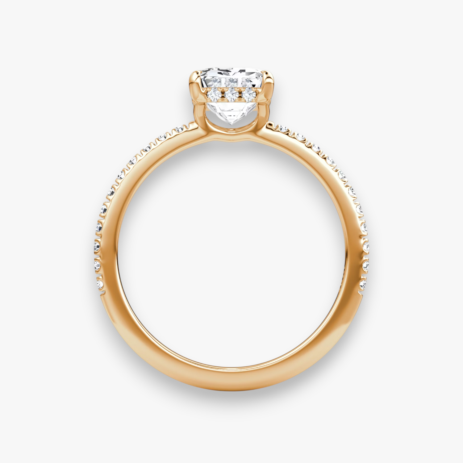 VALOR (Emerald Rosegold mit Pave LABGROWN)