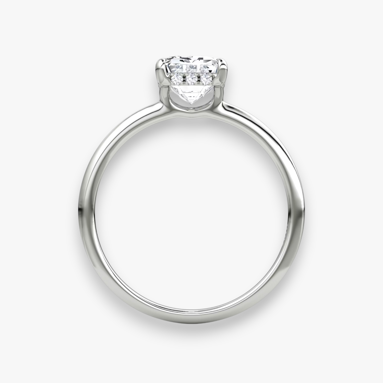 VALOR (Emerald Platin ohne Pave LABGROWN)
