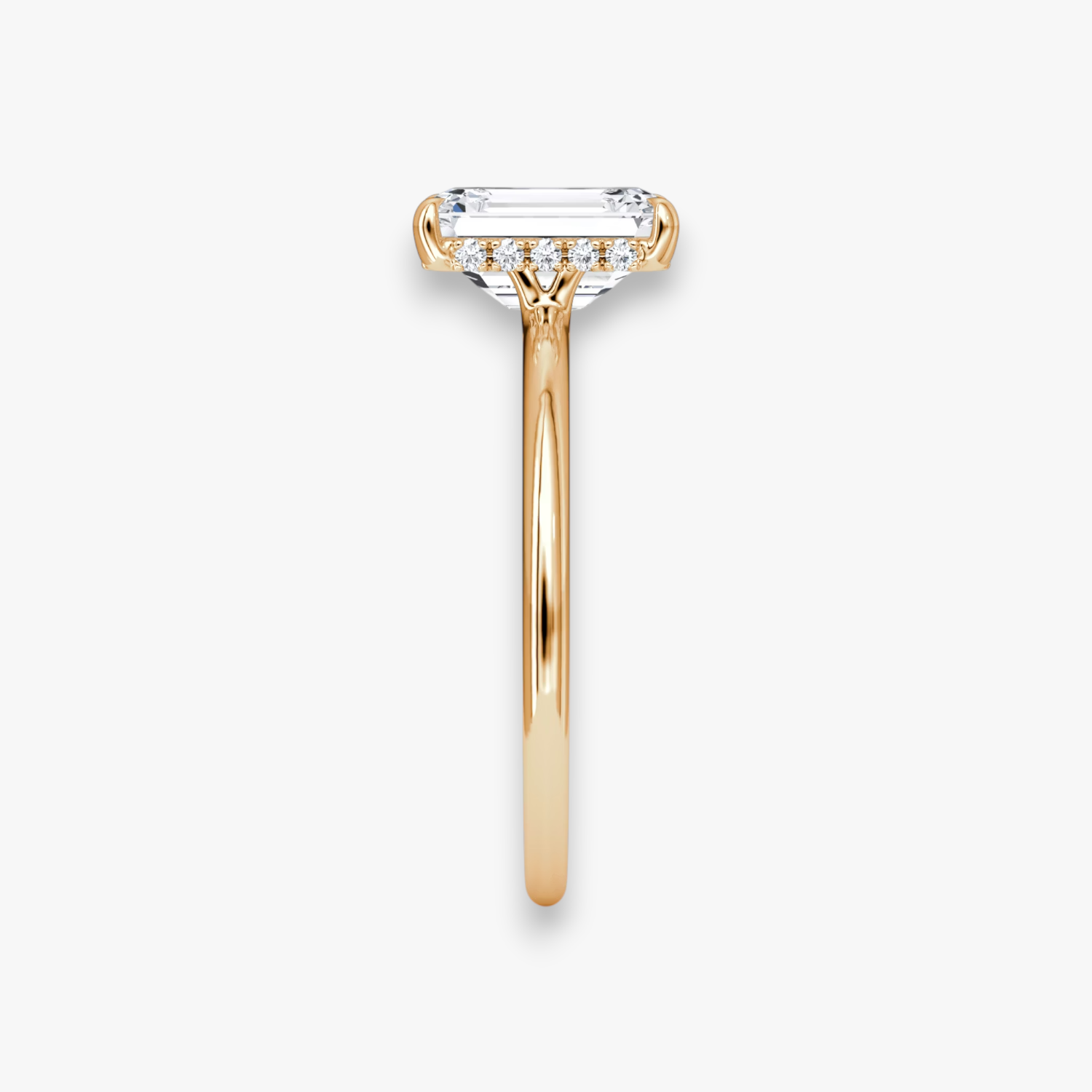 VALOR (Emerald Rosegold ohne Pave LABGROWN)