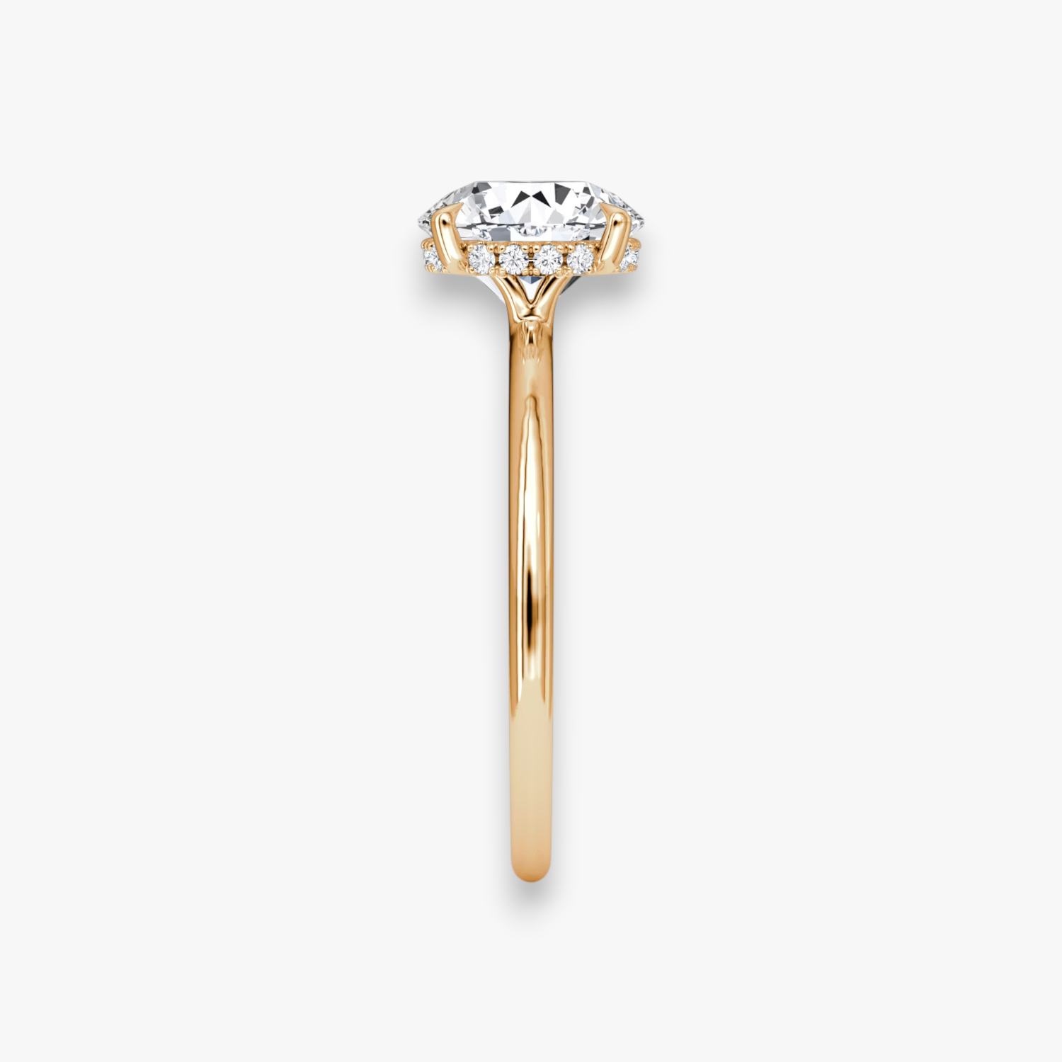 VALOR (Rund Rosegold ohne Pave LABGROWN)