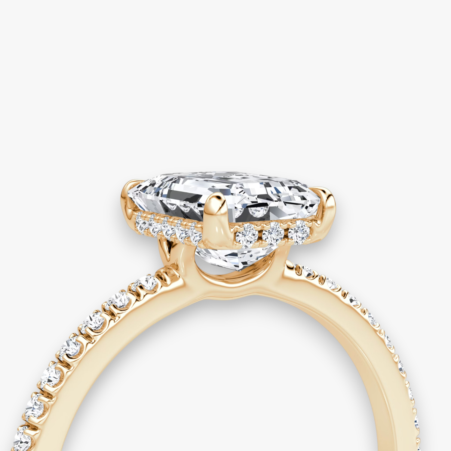 VALOR (Emerald Rosegold mit Pave LABGROWN)