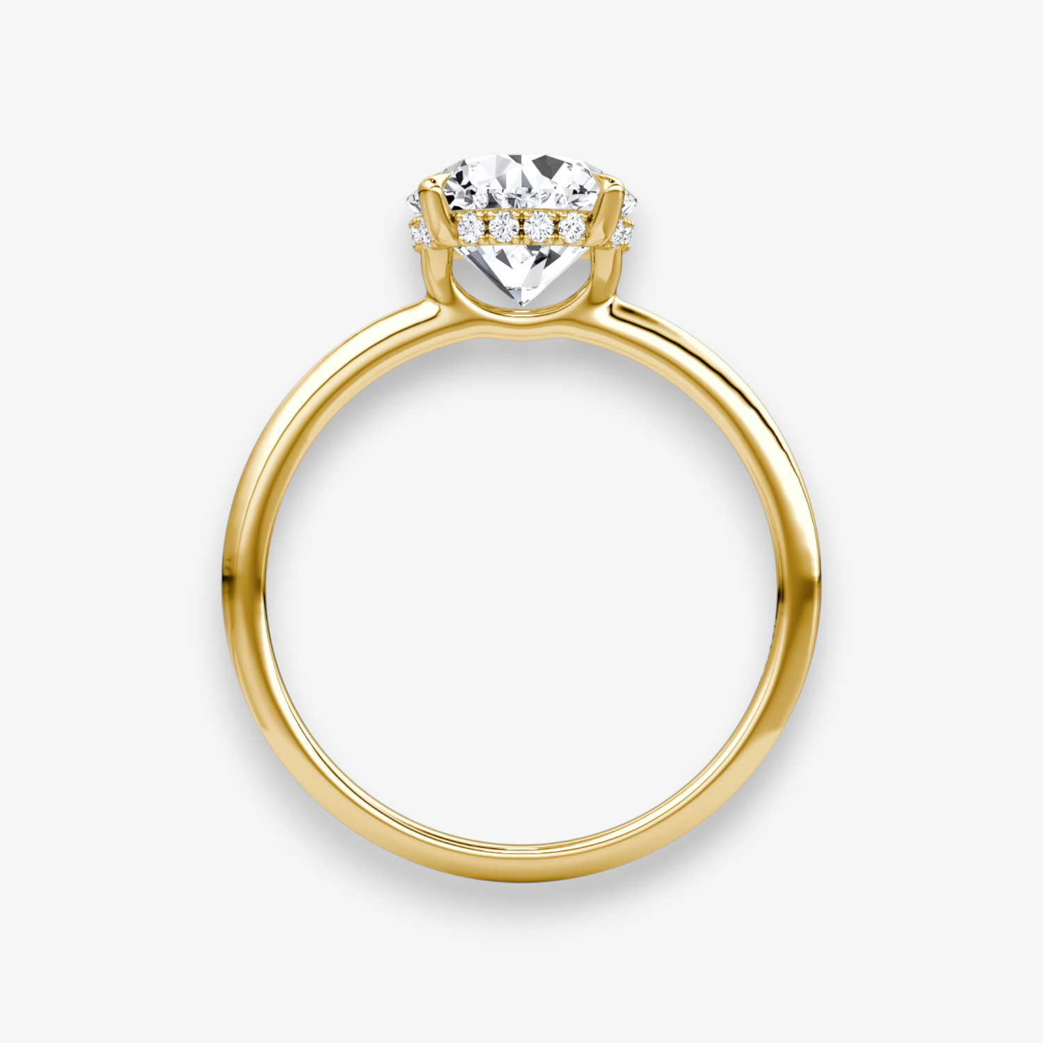 VALOR (Rund Gelbgold ohne Pave LABGROWN)