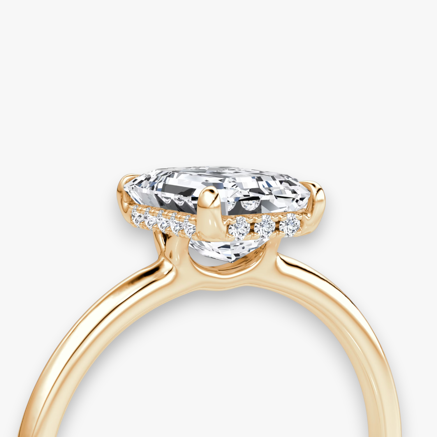VALOR (Emerald Rosegold ohne Pave LABGROWN)