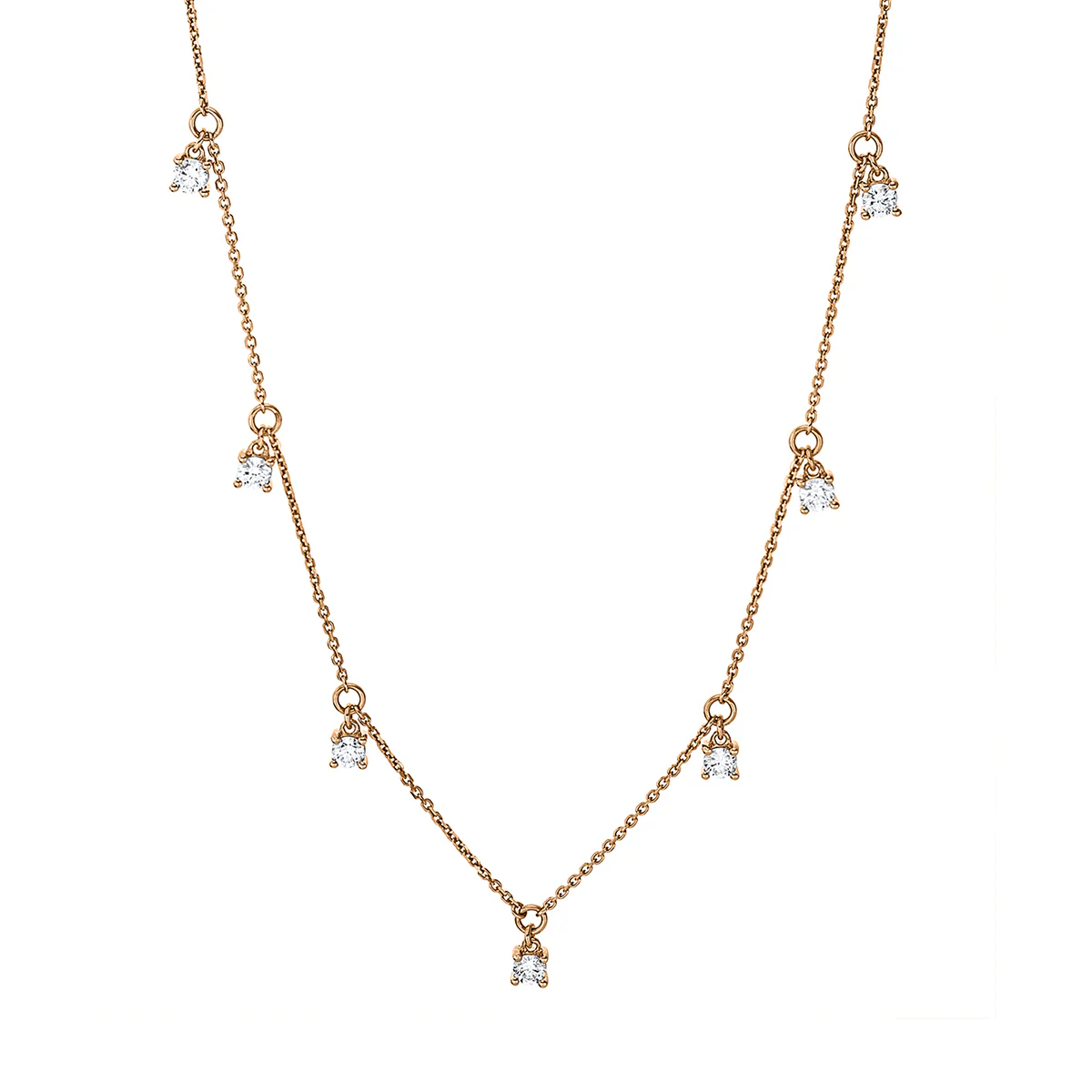 Modern Woman Collier Rosegold- 4J061