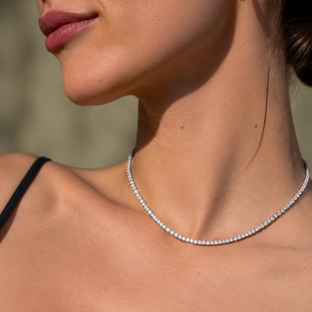 Tenniscollier Collier RIVIÈRE – Ansicht 2 | NÓIR Diamonds