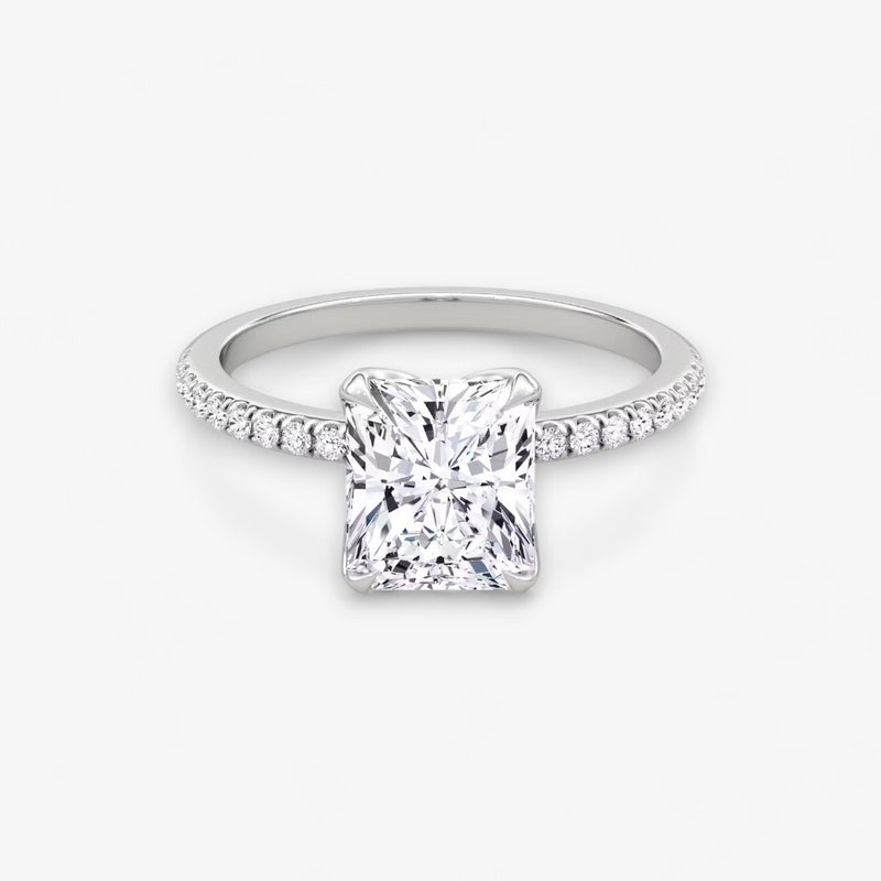 VENT (Radiant White Gold with Pave LABGROWN)