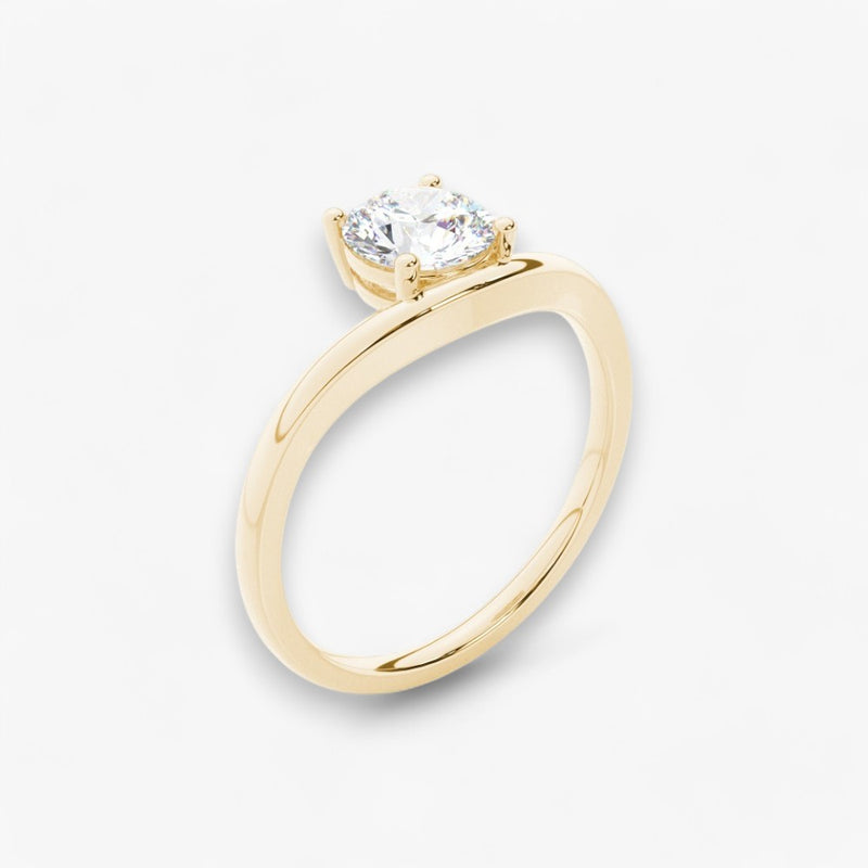 VIOCCI (Round Yellow Gold LABGROWN)