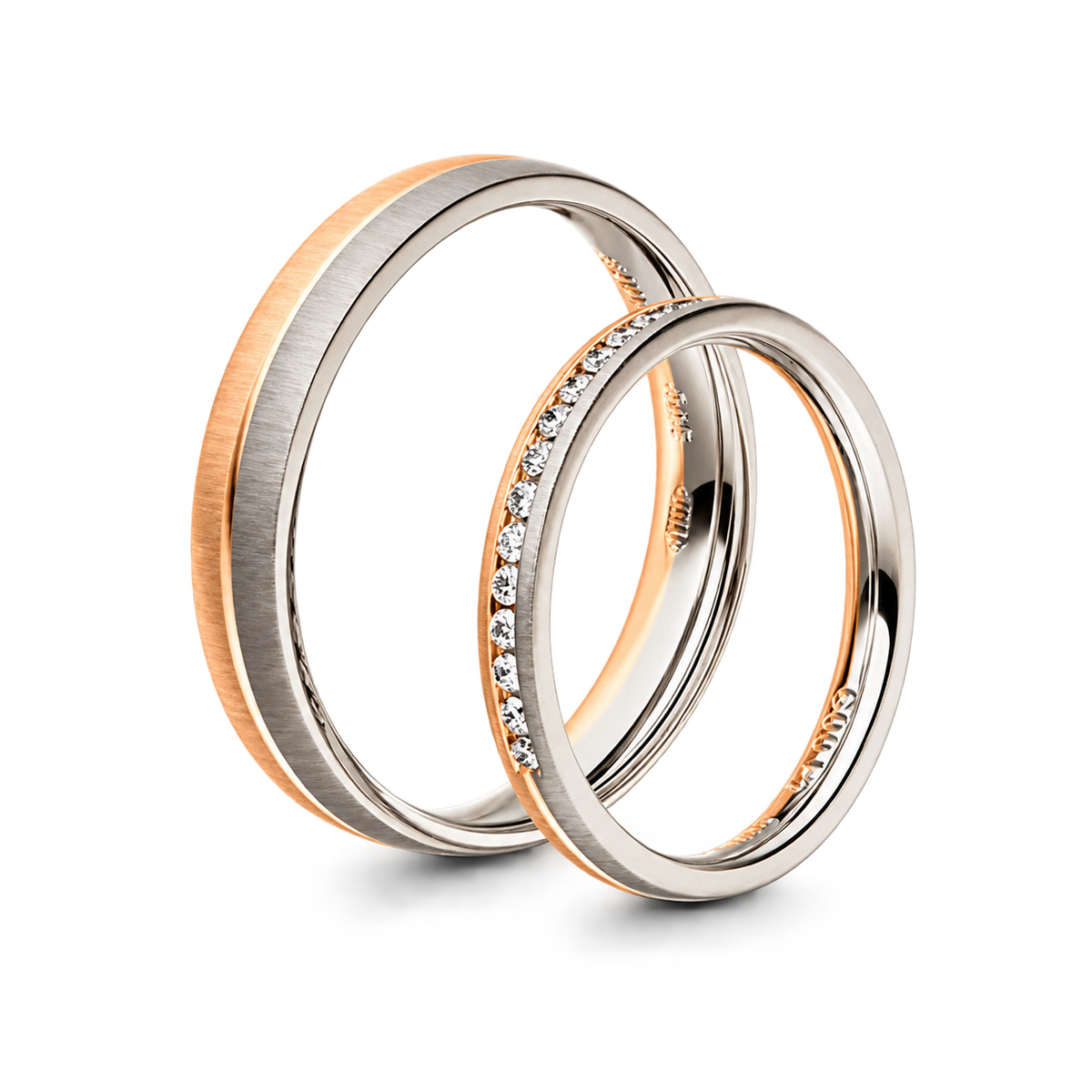 Manufaktur Trauringe Gelbgold I Lugo & Escalona – Produktansicht | NÓIR Diamonds