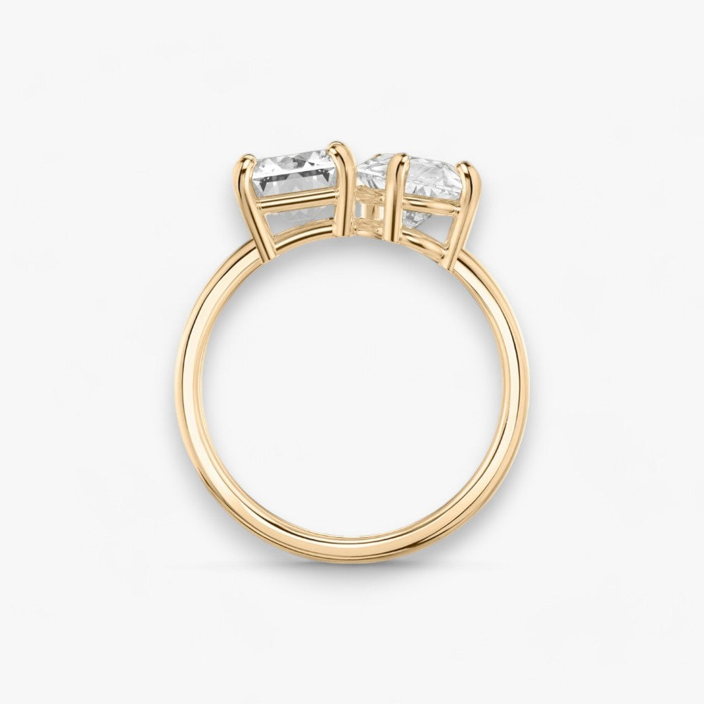 CHARME (Emerald + Tropfen Rosegold ohne Pavé)