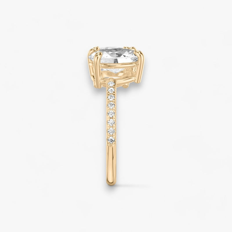 CHARM (Round + Oval Rose Gold with Pavé LABGROWN)