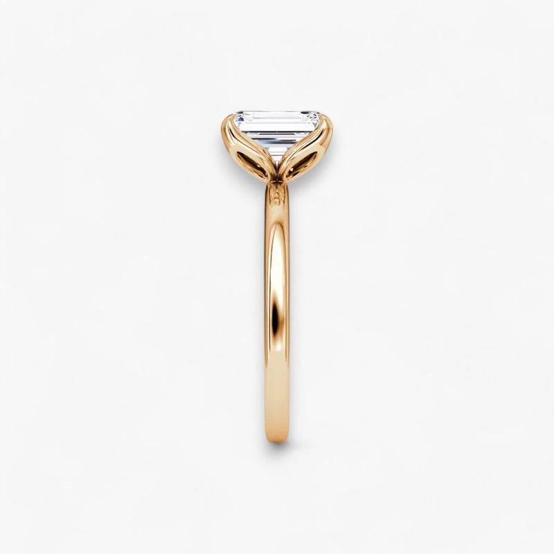 VENT (Emerald Rose Gold without Pave LABGROWN)