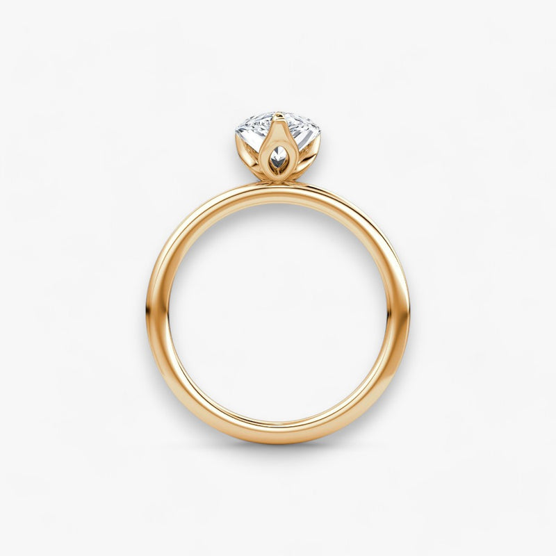 VENT (drop rose gold without pave LABGROWN)