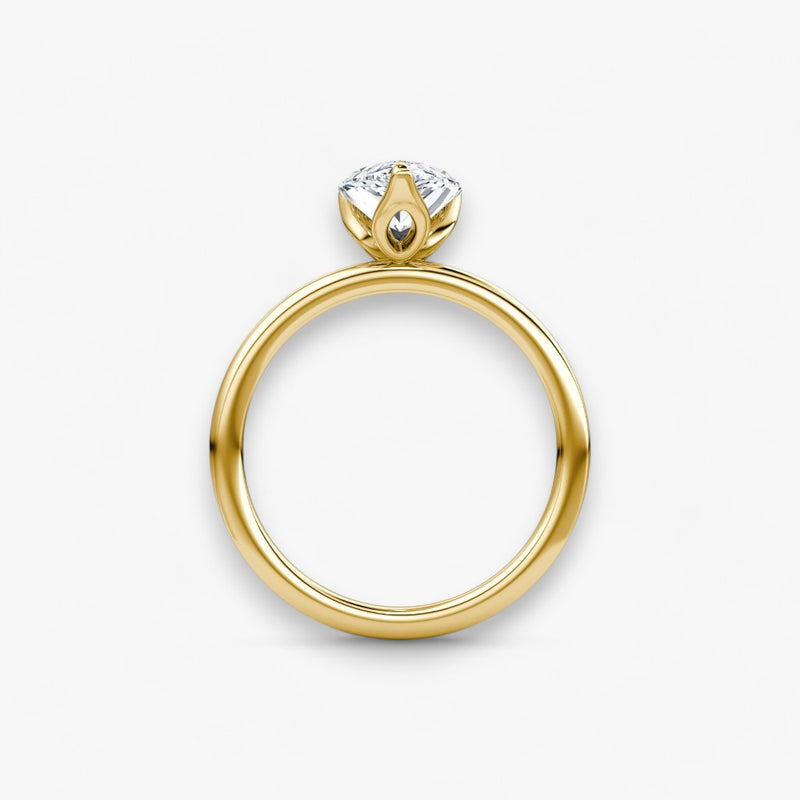 VENT (drop yellow gold without pave LABGROWN)