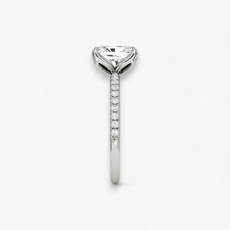 VENT (Radiant White Gold with Pave LABGROWN)