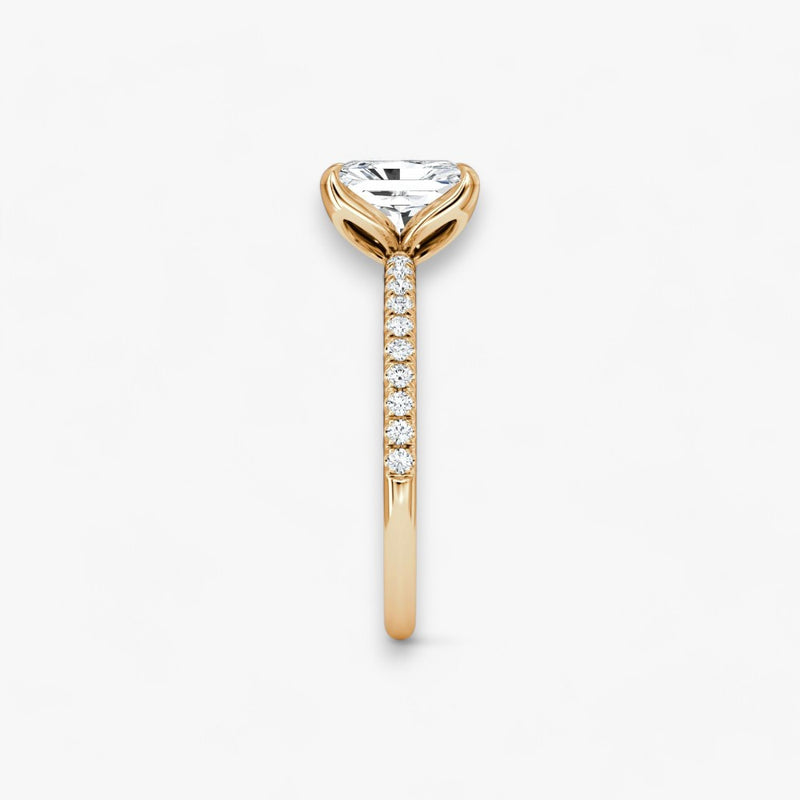 VENT (Radiant Rose Gold with Pave LABGROWN)