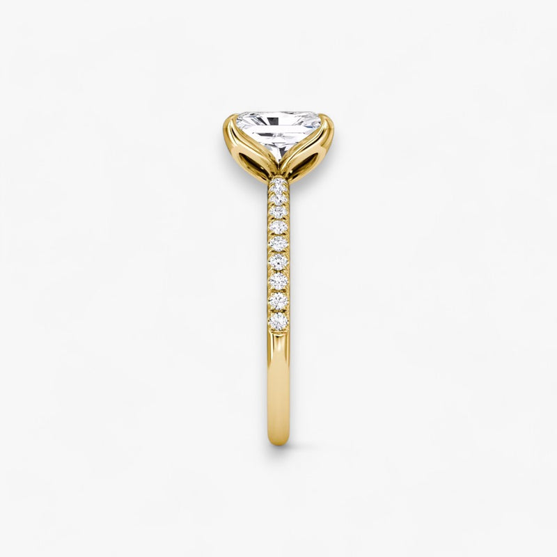 VENT (Radiant Yellow Gold with Pave LABGROWN)