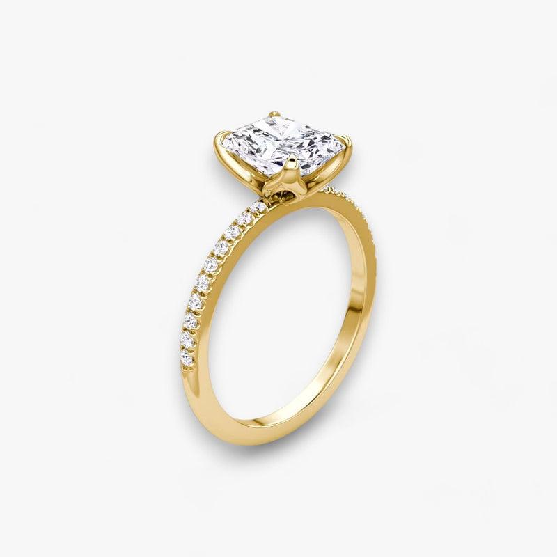 VENT (Radiant Yellow Gold with Pave LABGROWN)