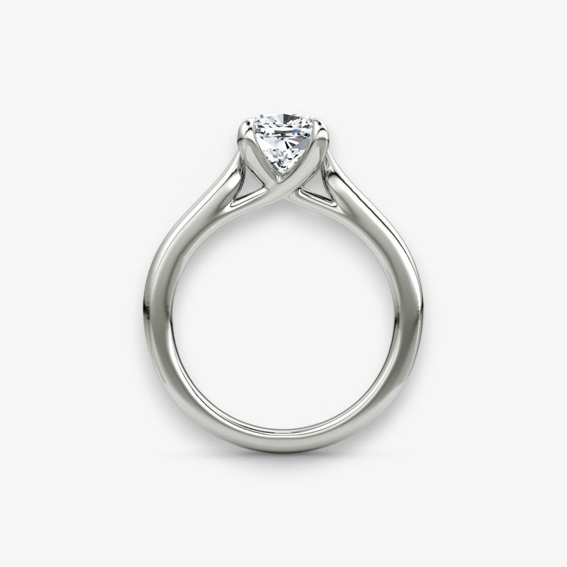 VITRA (Cushion White Gold without Pave LABGROWN)