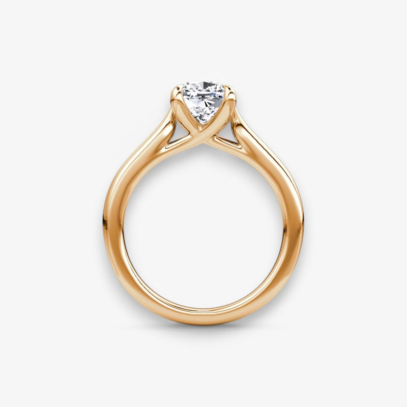 VITRA (Cushion Rose Gold without Pave LABGROWN)