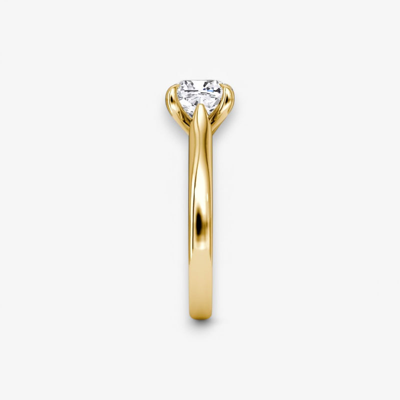 VITRA (Cushion Yellow Gold without Pave LABGROWN)