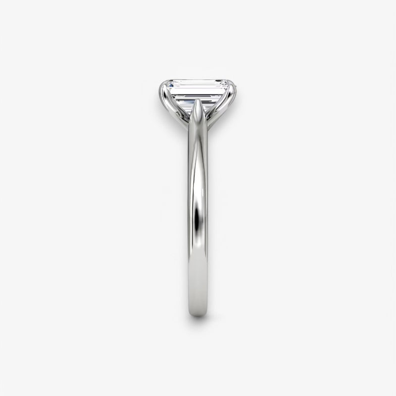 VITRA (Emerald White Gold without Pave LABGROWN)