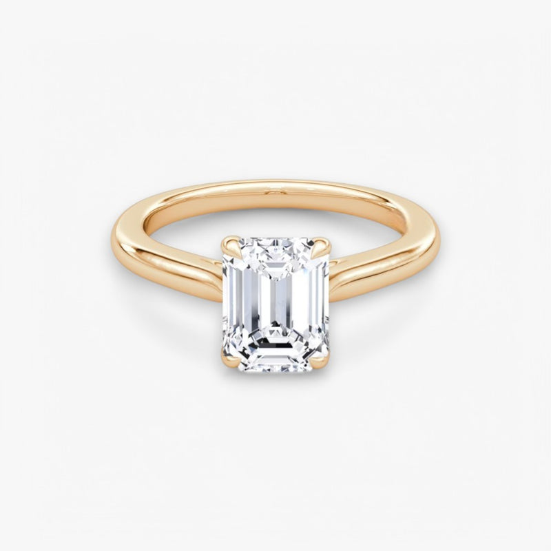 VITRA (Emerald Rosegold without Pave LABGROWN)