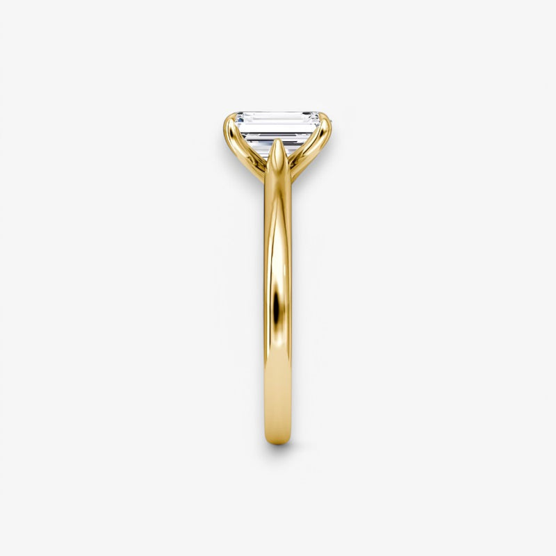 VITRA (Emerald Yellow Gold without Pave LABGROWN)