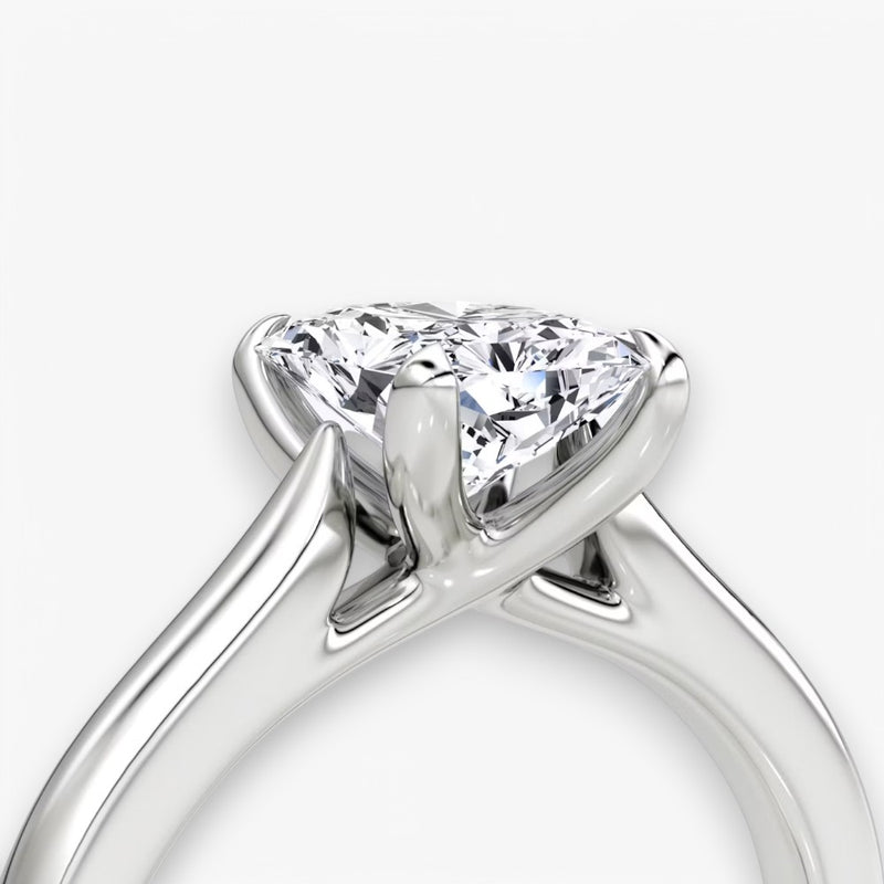 VITRA (Radiant White Gold without Pave LABGROWN)