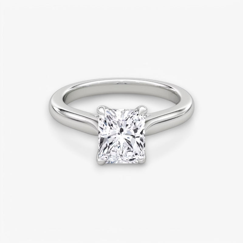 VITRA (Radiant White Gold without Pave LABGROWN)