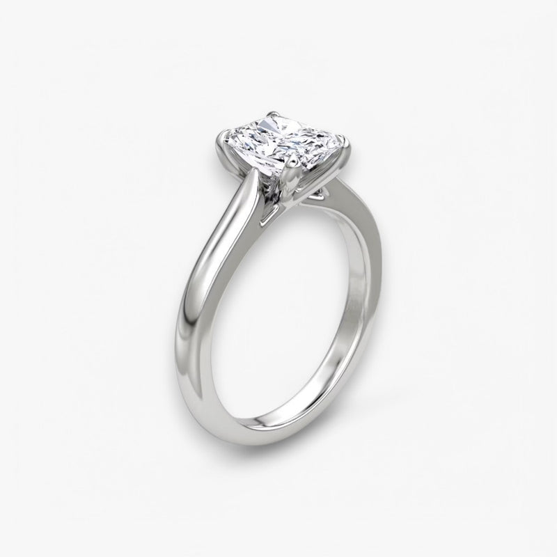 VITRA (Radiant White Gold without Pave LABGROWN)