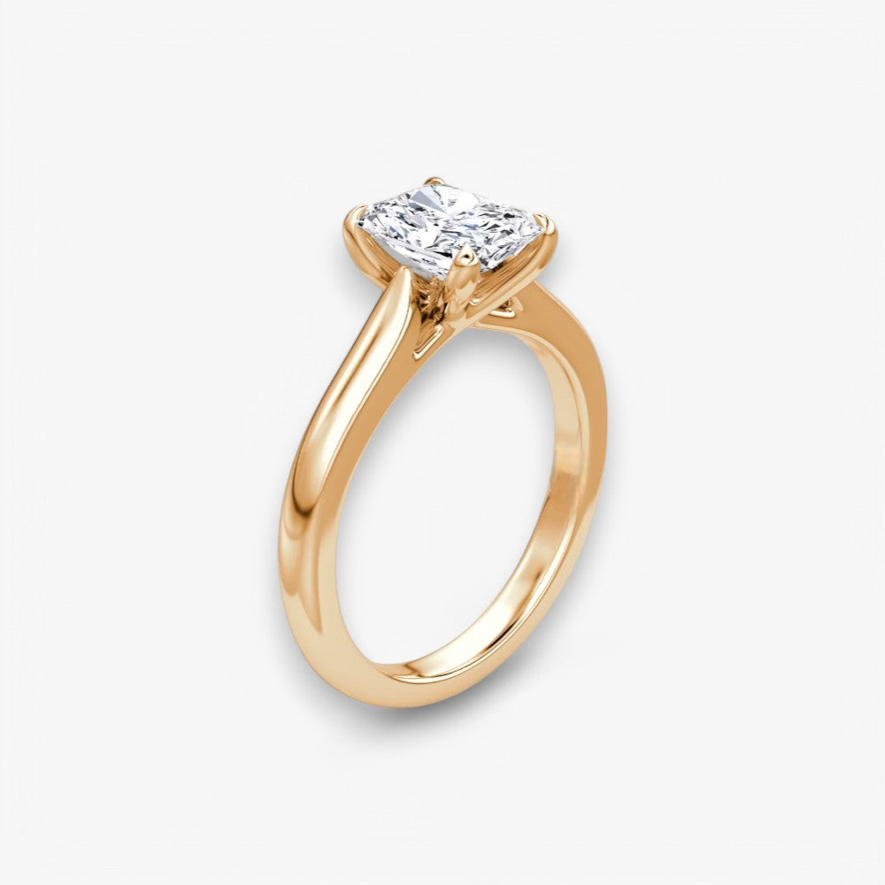 CELINÉ (Radiant Rosegold ohne Pave natürlicher Diamant)