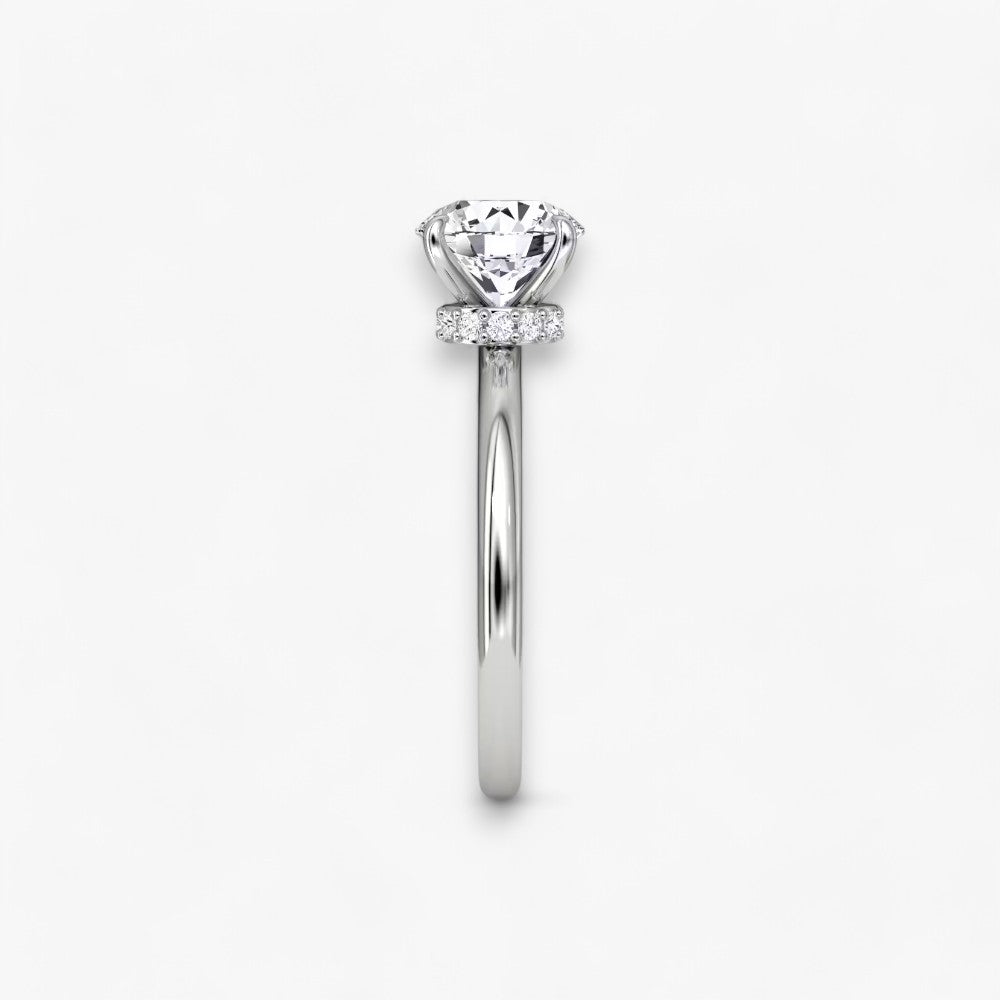 JOIE (Round Natural Diamond Platinum without Pave)