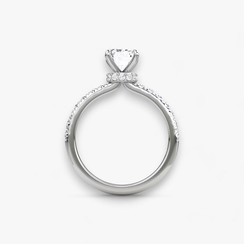 JOIE (Emerald natürlicher Diamant Weissgold mit Pave)