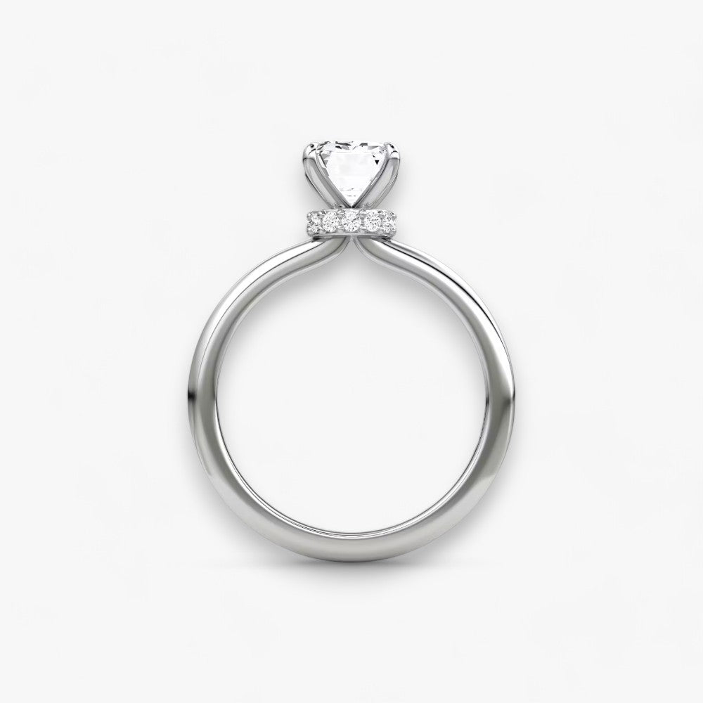 JOIE (Emerald natural diamond platinum without pave)