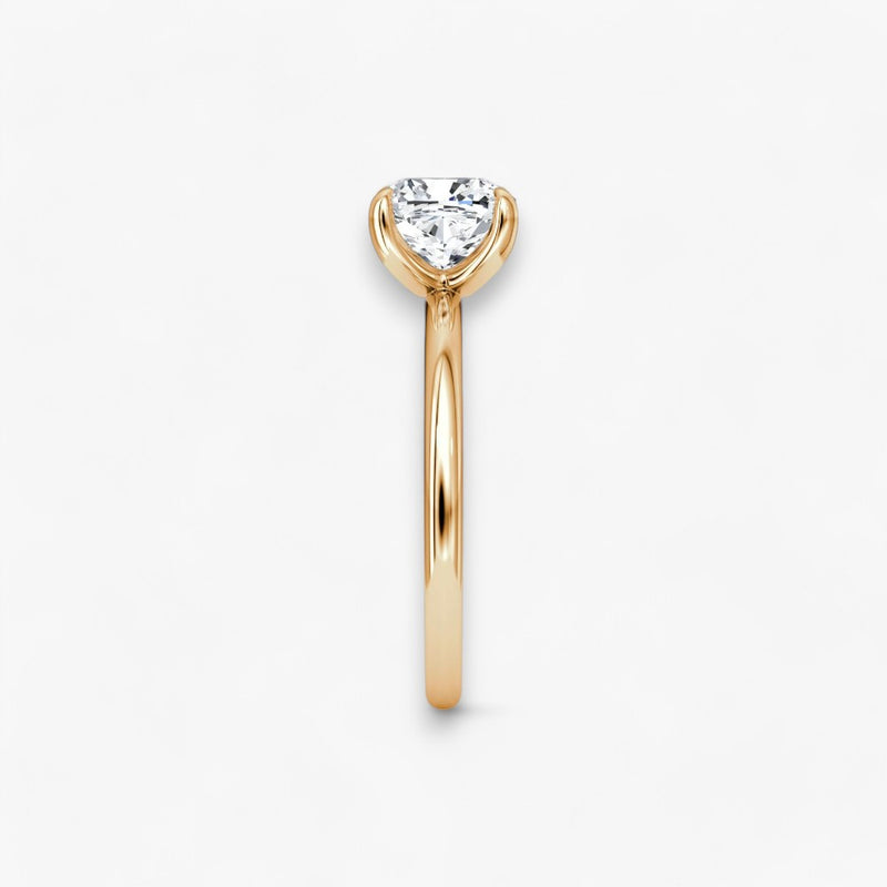 VITRA (Cushion Rose Gold without Pave LABGROWN)