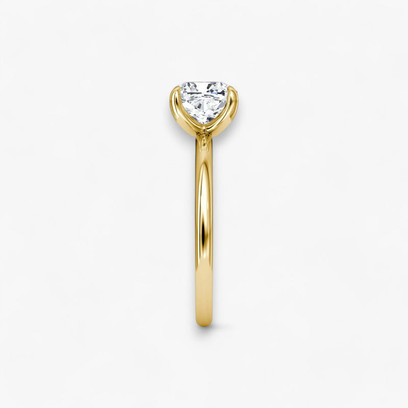 VITRA (Cushion Yellow Gold without Pave LABGROWN)