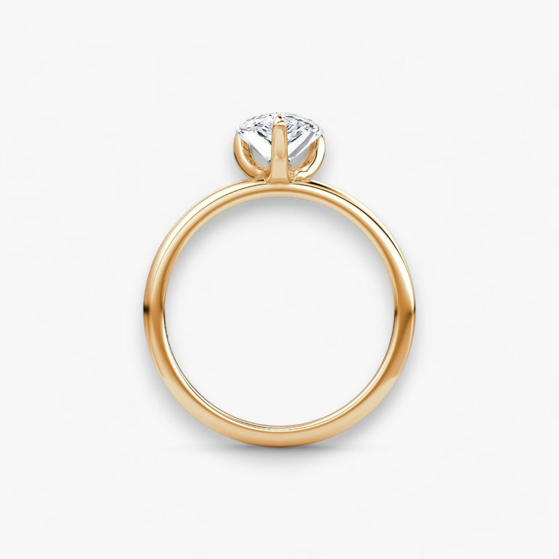 VITRA (Drop Rose Gold without Pave LABGROWN)