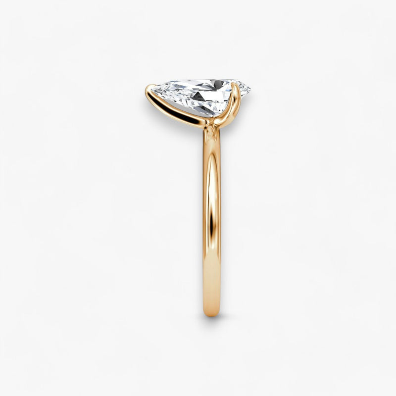 VITRA (Drop Rose Gold without Pave LABGROWN)