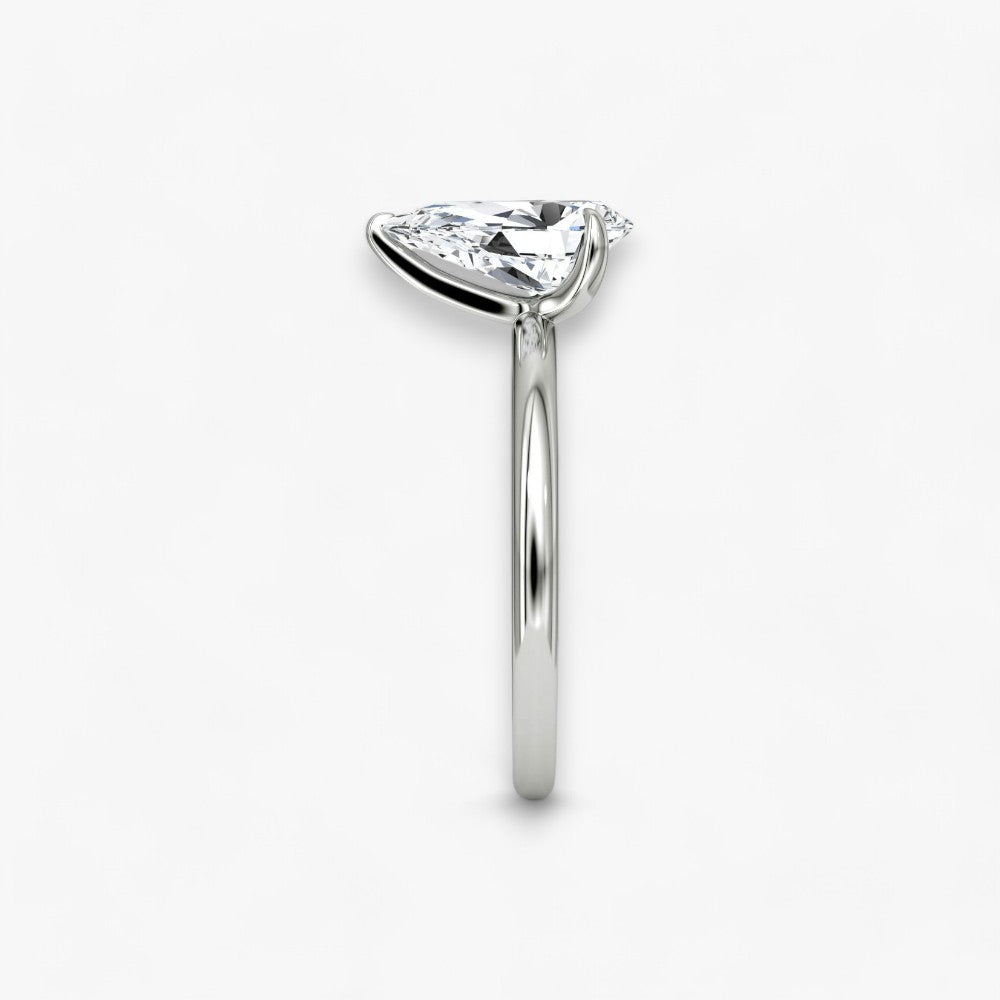 VITRA (Tropfen Platin ohne Pave LABGROWN)
