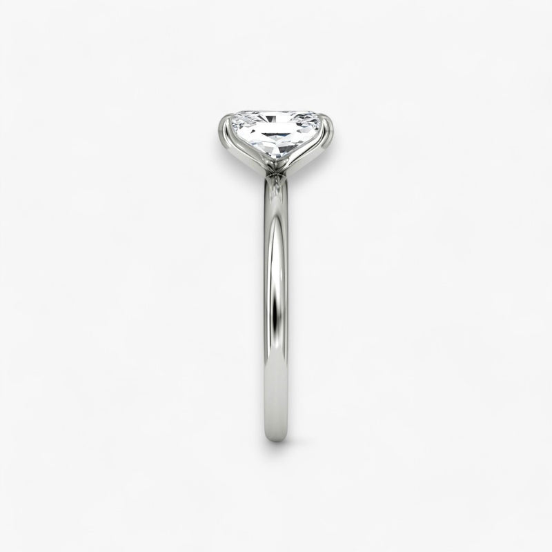 VITRA (Radiant White Gold without Pave LABGROWN)