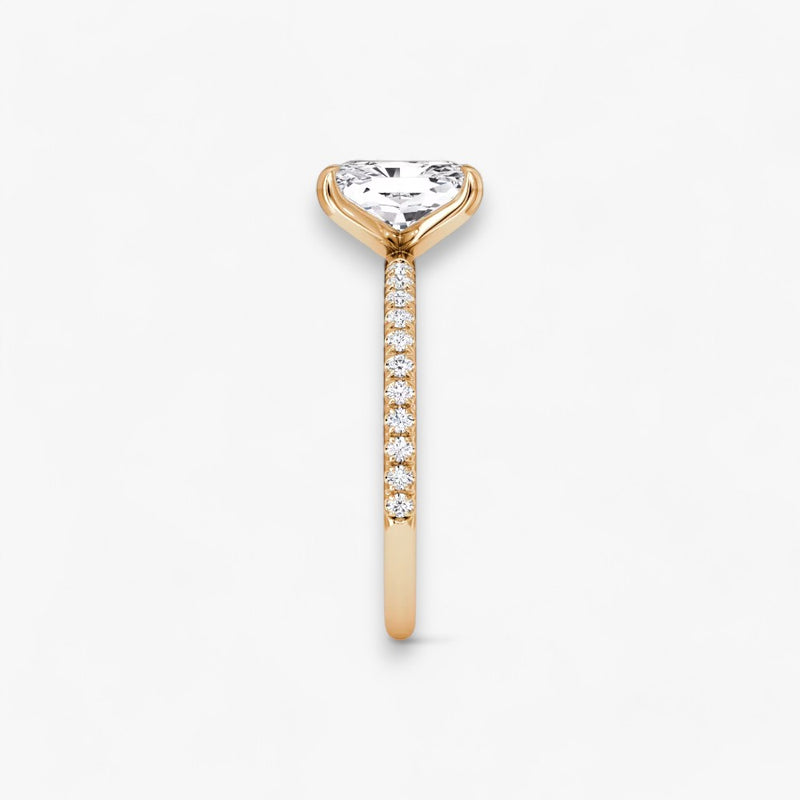 VITRA (Radiant Rose Gold with Pave LABGROWN)
