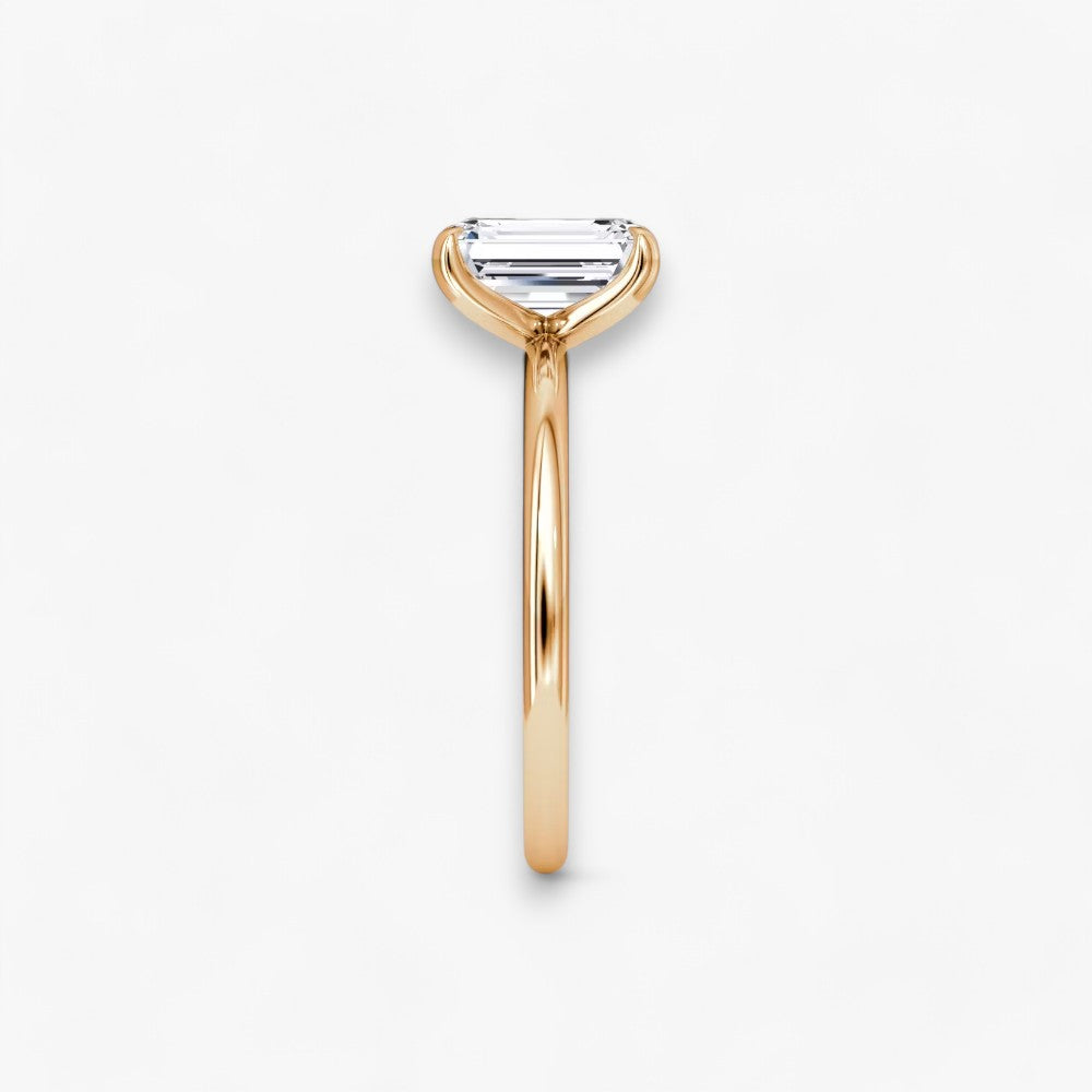 VITRA (Emerald Rosegold ohne Pave LABGROWN)