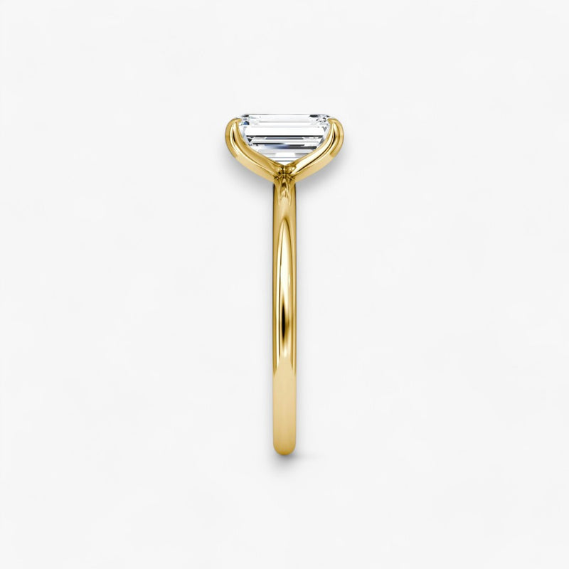 VITRA (Emerald Yellow Gold without Pave LABGROWN)