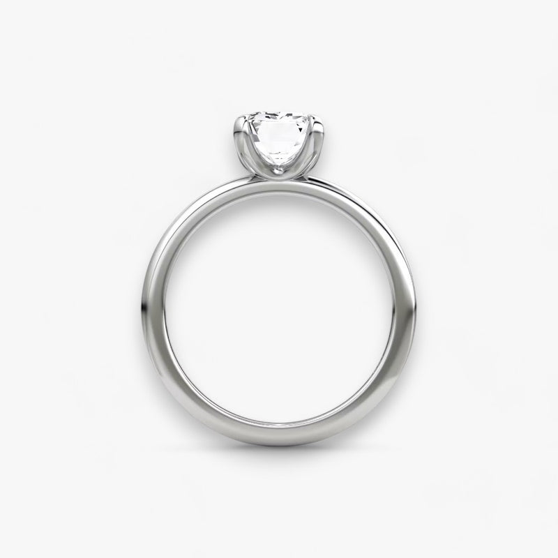 VITRA (Emerald White Gold without Pave LABGROWN)