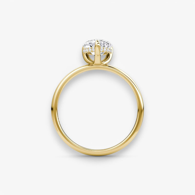 AMOUR (Tropfen Gelbgold ohne Pave LABGROWN)