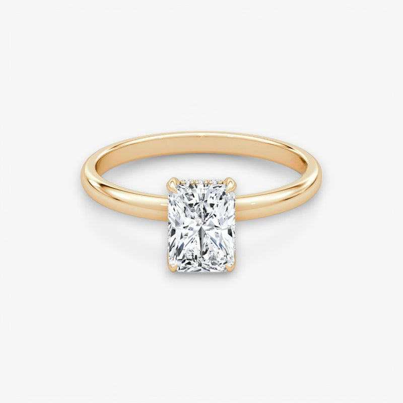 AMOUR (Radiant Rose Gold without Pave LABGROWN)