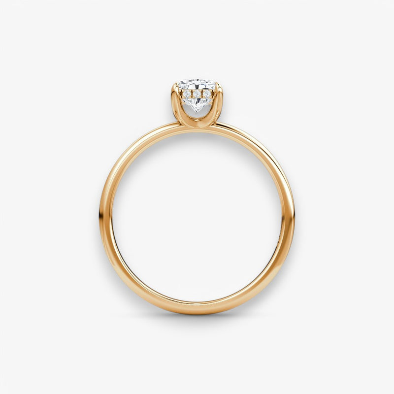 AMOUR (Radiant Rose Gold without Pave LABGROWN)