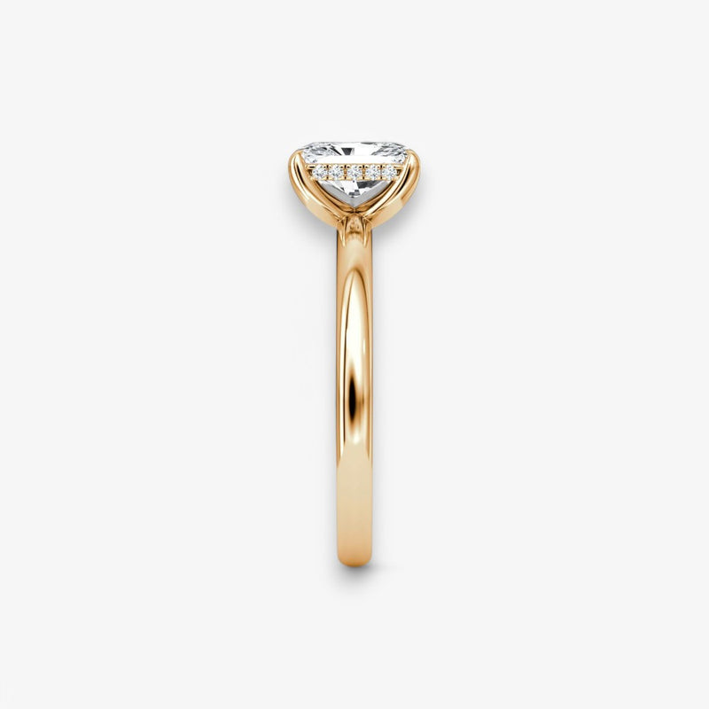 AMOUR (Radiant Rose Gold without Pave LABGROWN)