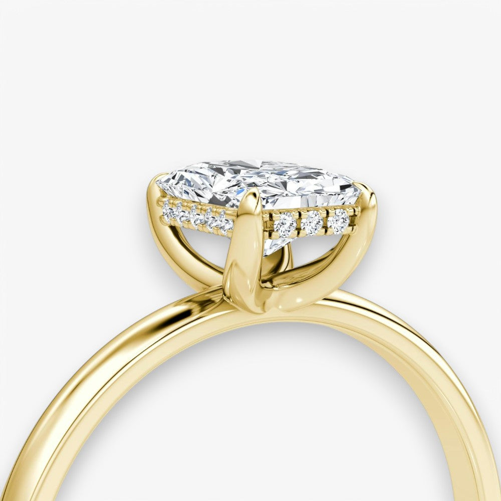 AMOUR (Radiant Gelbgold ohne Pave LABGROWN)
